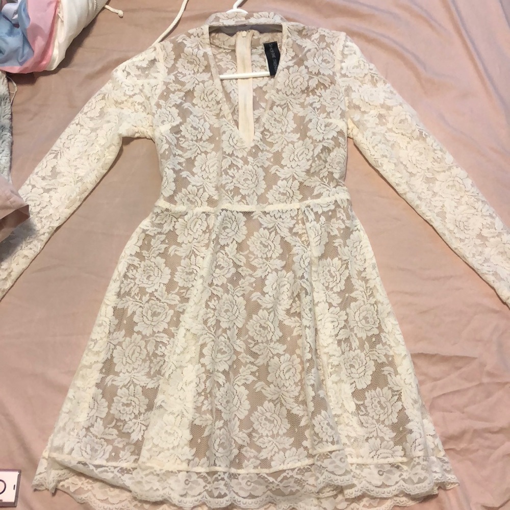 Lace choker Dress